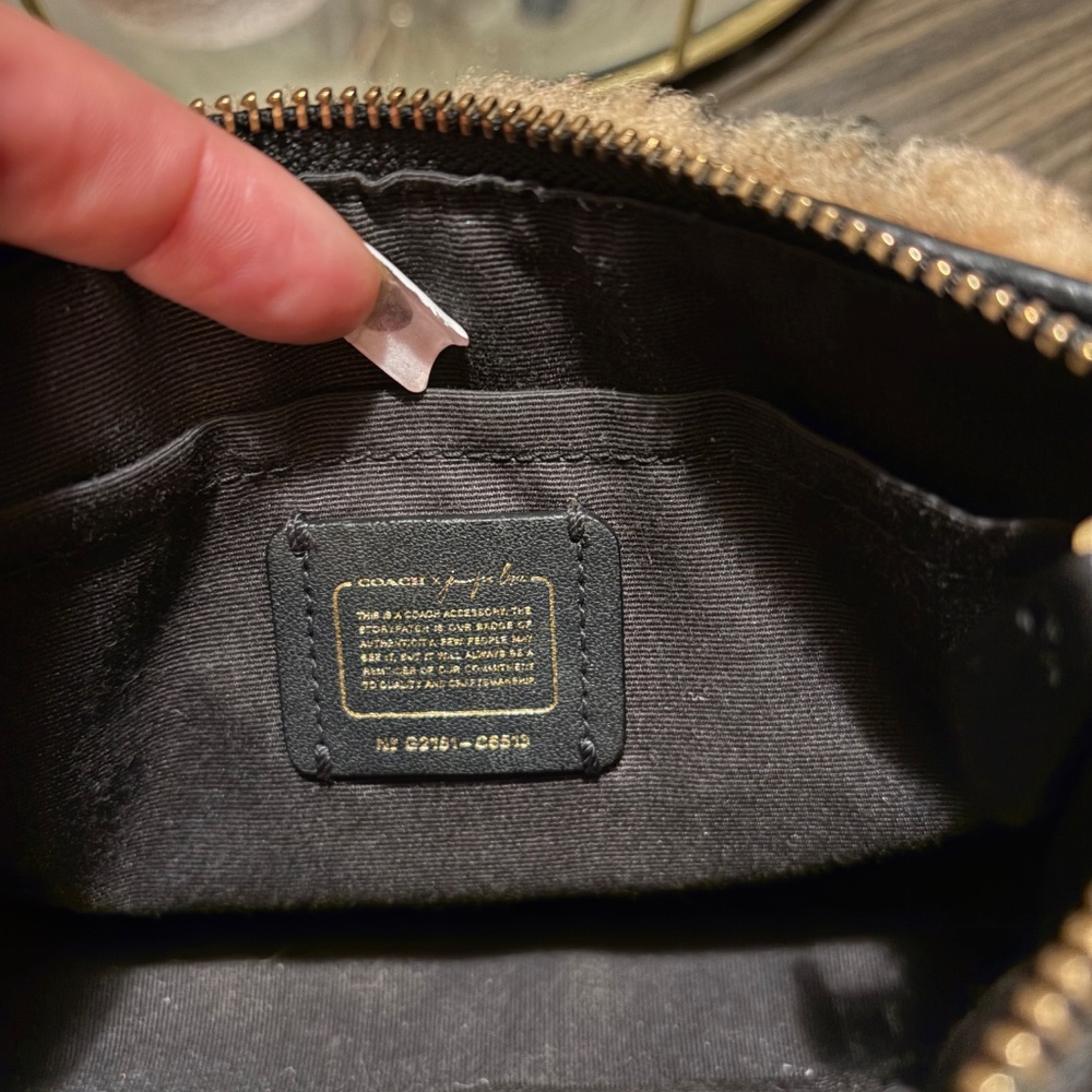 Coach X Jennifer Lopez Nolita 19 In Signature Shearling - Picture 7 of 7
